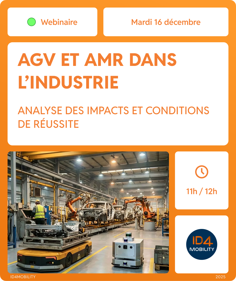 [WEBINAIRE] AGV et AMR dans l’industrie : analyse des impacts et conditions de réussite