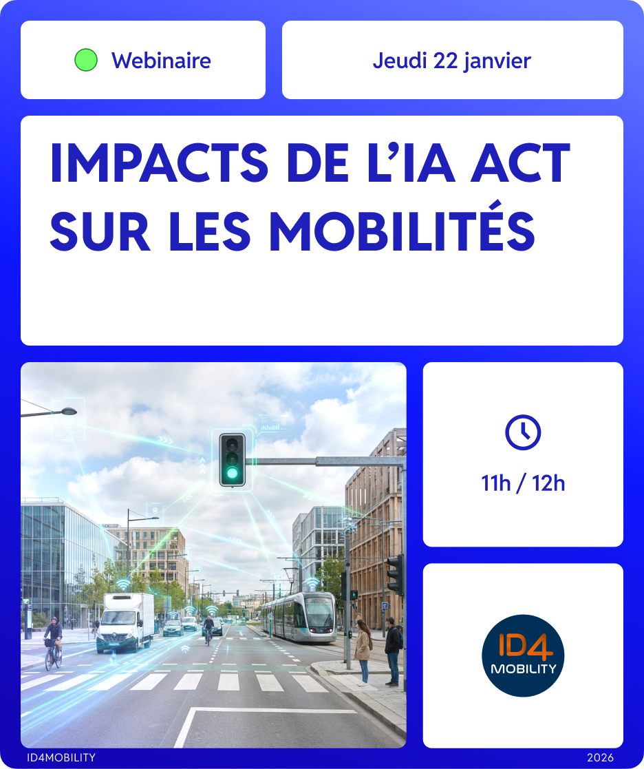 [WEBINAIRE] Impacts de l’IA Act sur les Mobilités