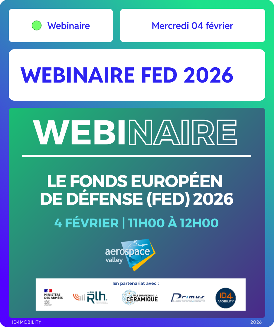 [WEBINAIRE] Les Fonds Européen de Défense 2026