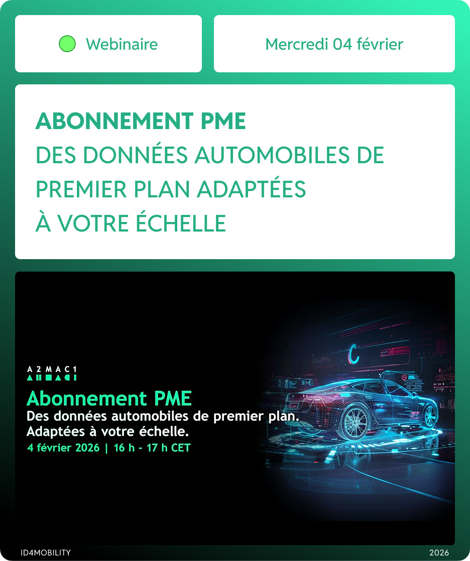[WEBINAIRE] Abonnement PME. Des données automobiles de premier plan. Adaptées à votre échelle.