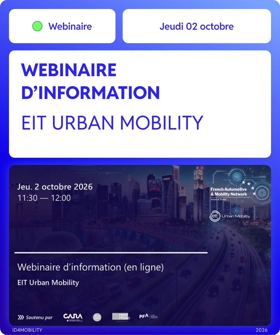 [WEBINAIRE FAMN] EIT UrbanMobility - Webinaire d'info sur les opportunités 2026