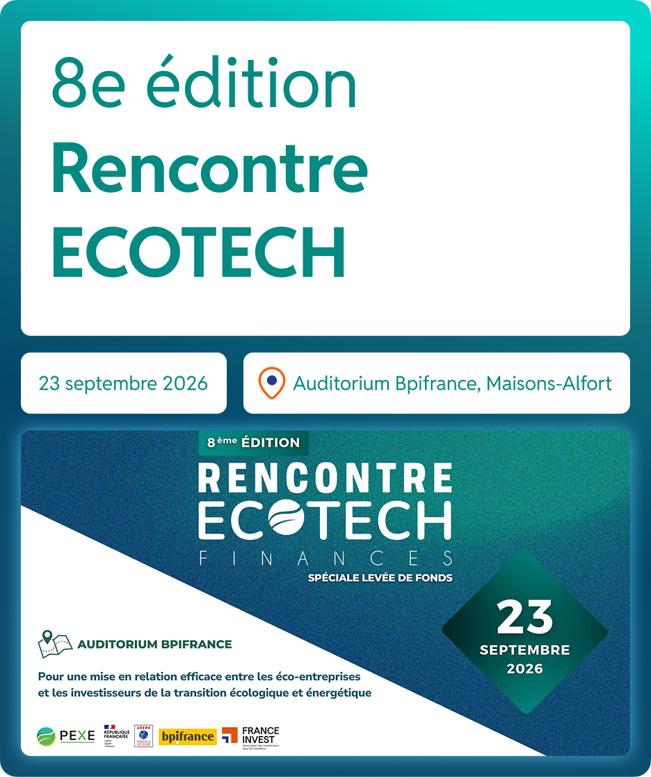 Rencontre Ecotech Finances