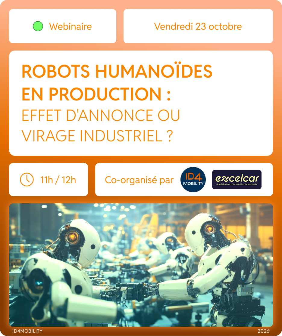 [WEBINAIRE] Robots humanoïdes en production : effet d'annonce ou virage industriel ?