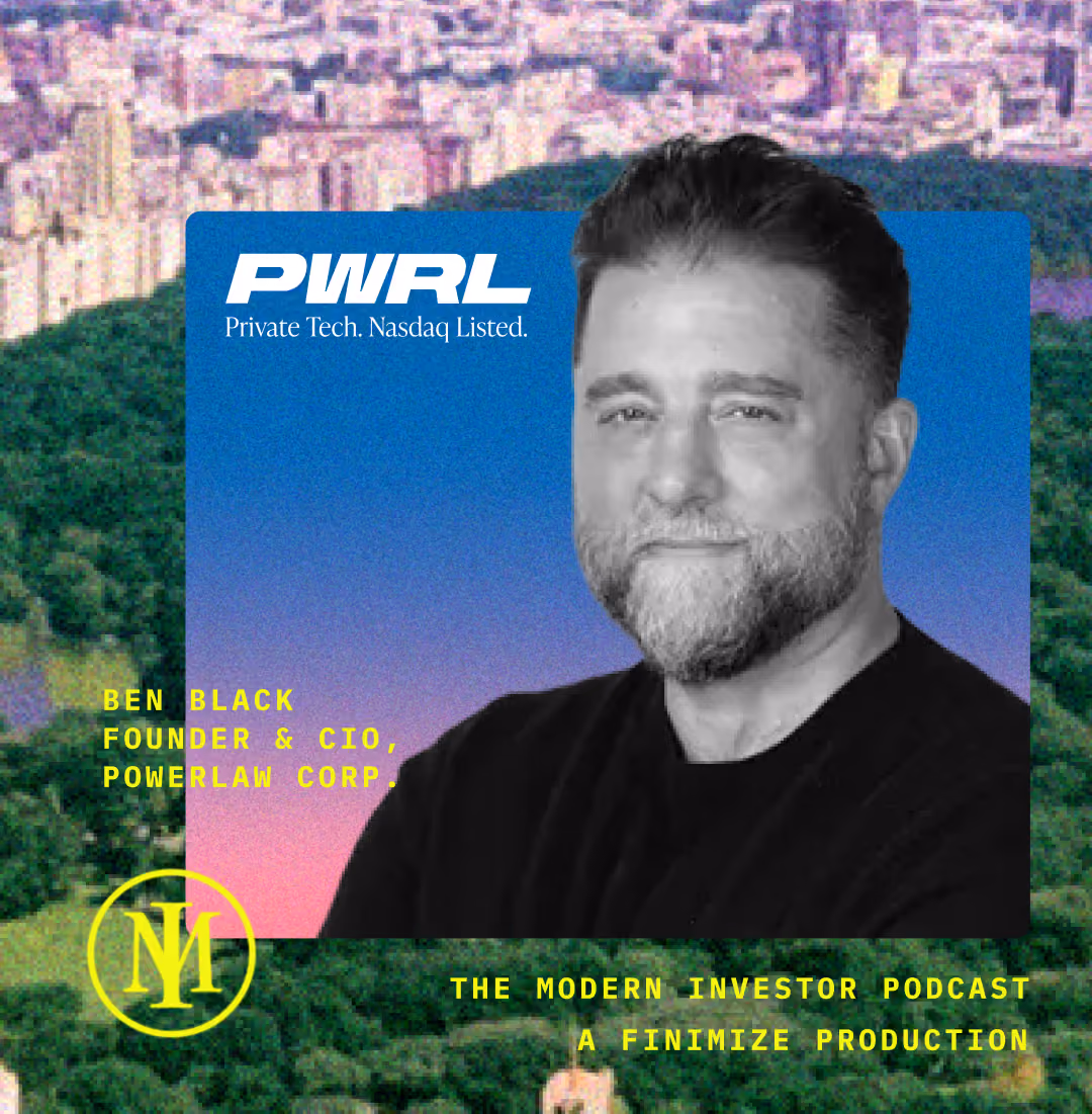 Why The Best Companies Stay Private w/Ben Black, Founder a& CIO Of Powerlaw Corp