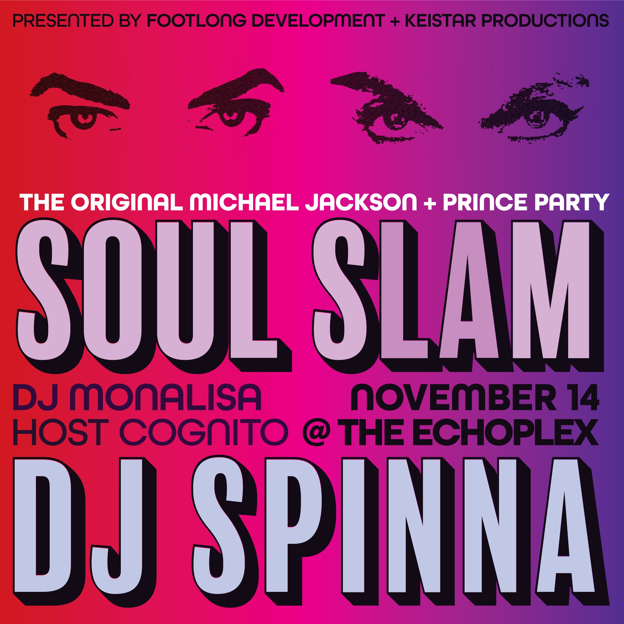DJ SPINNA's •SOUL SLAM• The Original PRINCE & MICHAEL JACKSON