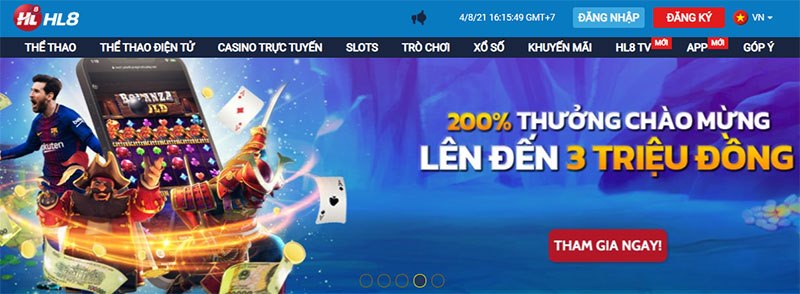 HL8 là nhà cái được nhiều người chơi yêu thích