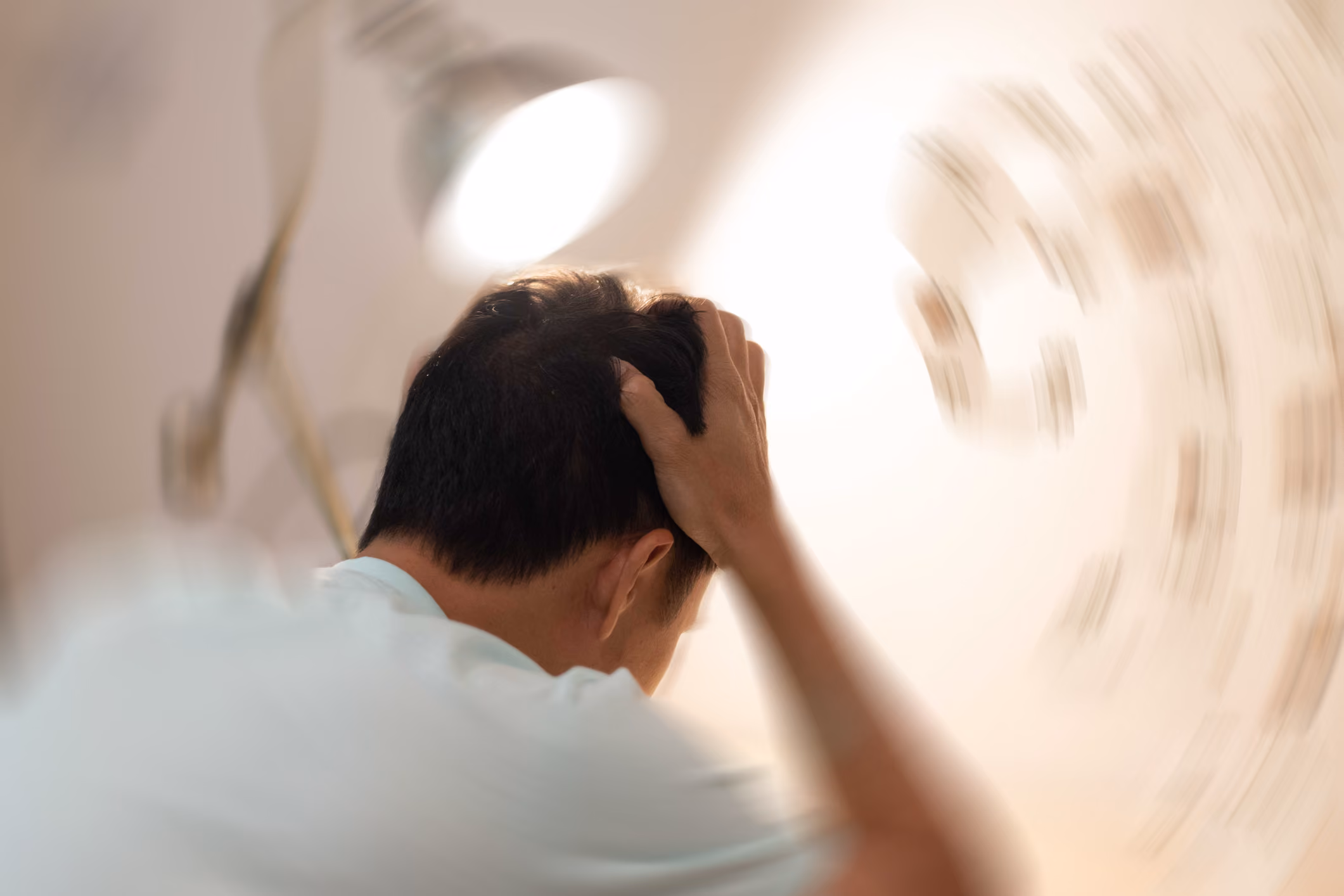 Svimmel dame med balanseproblemer