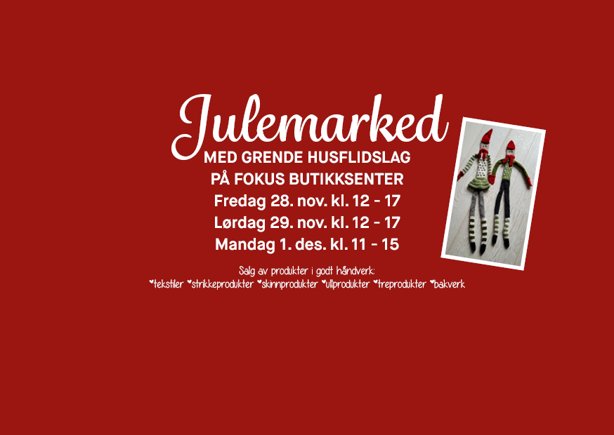 Julemarked på Fokus