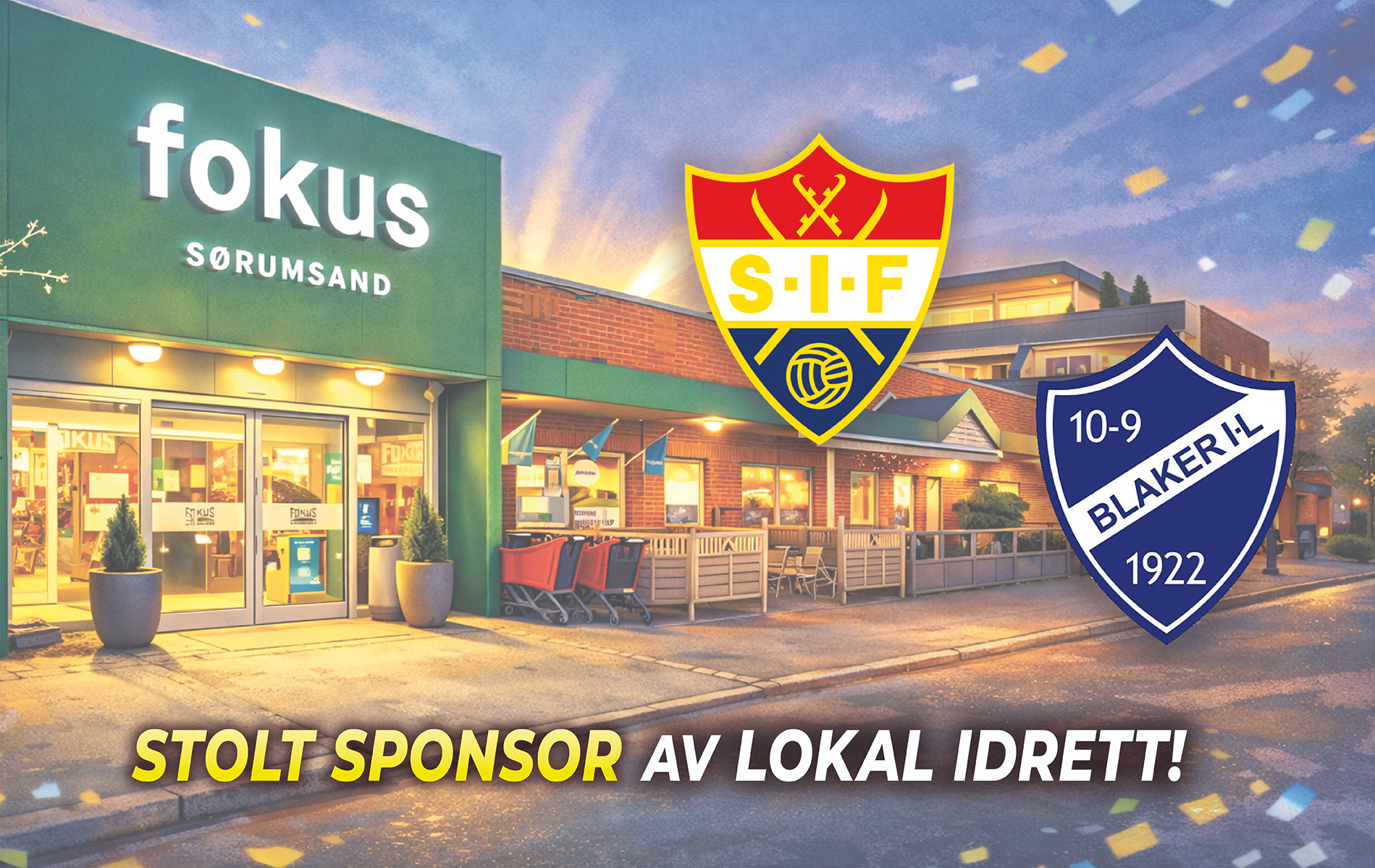 Samarbeidsavtale med Blaker IL