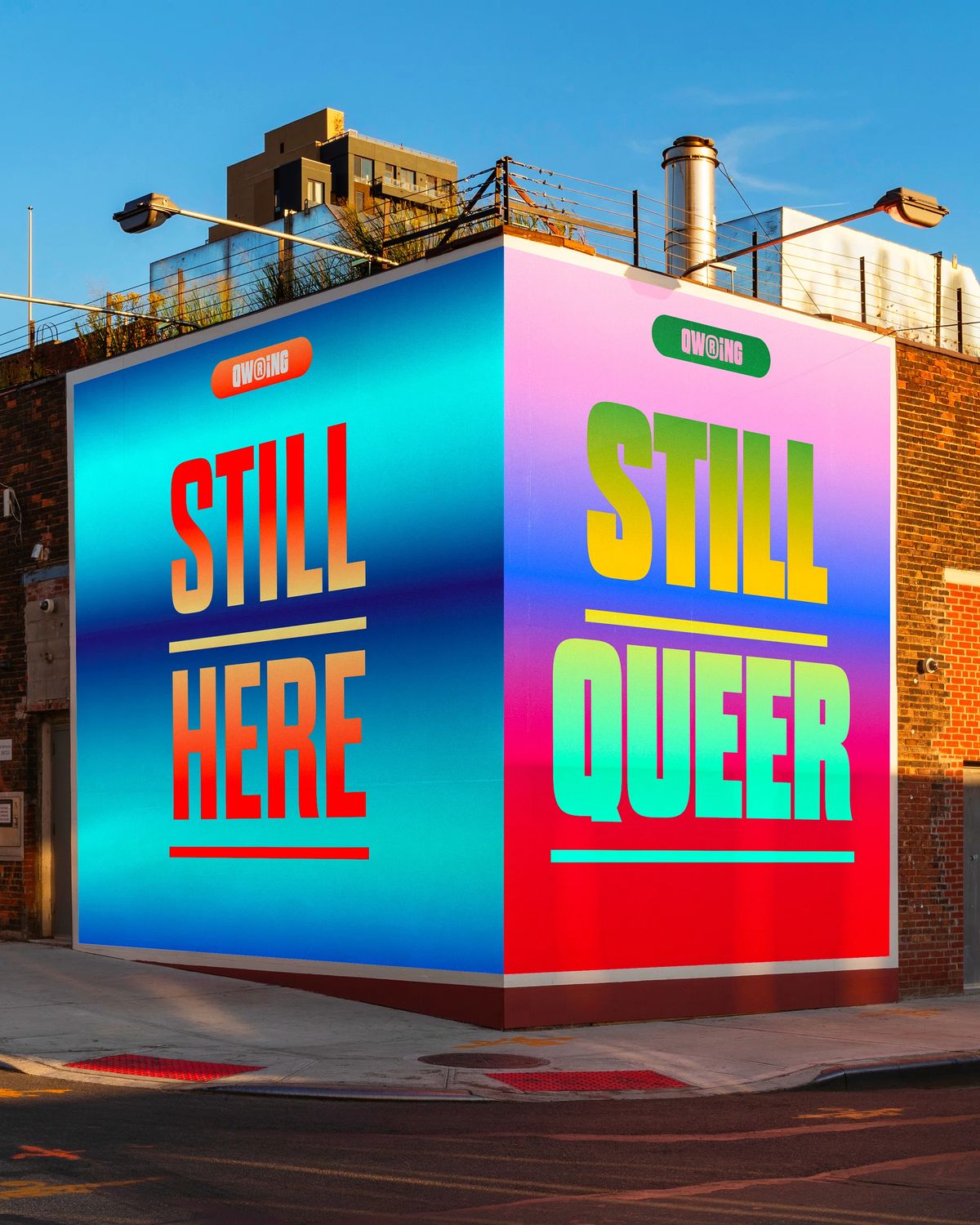 Still here still here OOH campaign