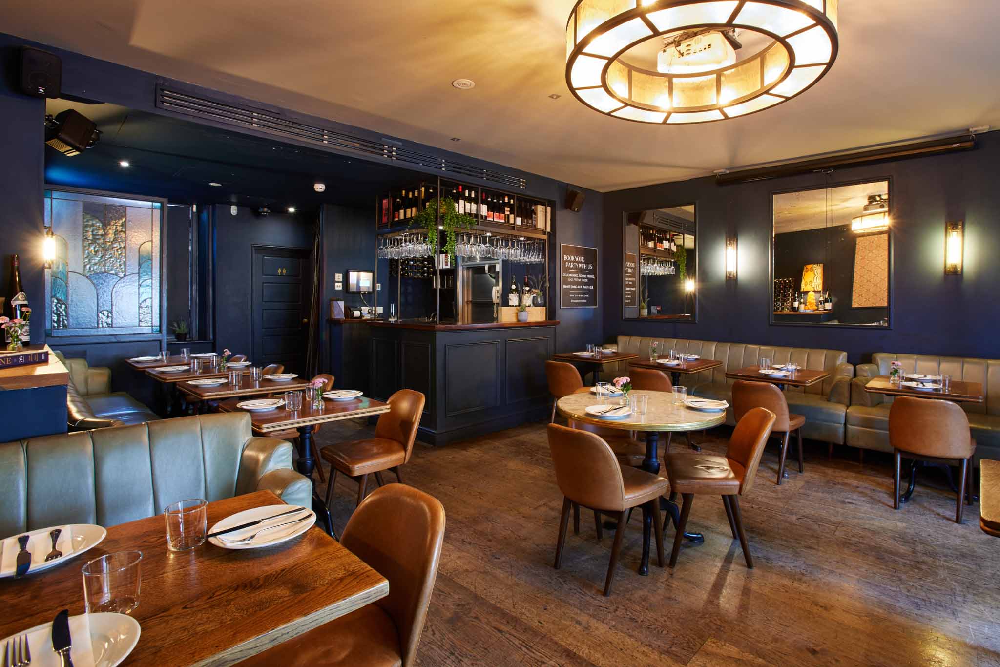 Opera Tavern is a lively, inviting tapas bar & restaurant in the heart of Covent Garden's theatre land. Downstairs, striking graphic prints by the likes of Ben Eine compliment the stylish bar, counter seating and communal table, with a warm and atmospheric first-floor dining space above.The perfect place to enjoy tapas in London, the Opera Tavern will transport you straight to the bustling bars and restaurants of Spain and Italy.
Head Chef Pavlin Karantatski for Opera Tavern and his team have created a menu of exciting Spanish and Italian-influenced dishes using the very best seasonal ingredients, alongside an extensive wine list and collection of regionally inspired seasonal drinks, from Spritz serves to long drinks.