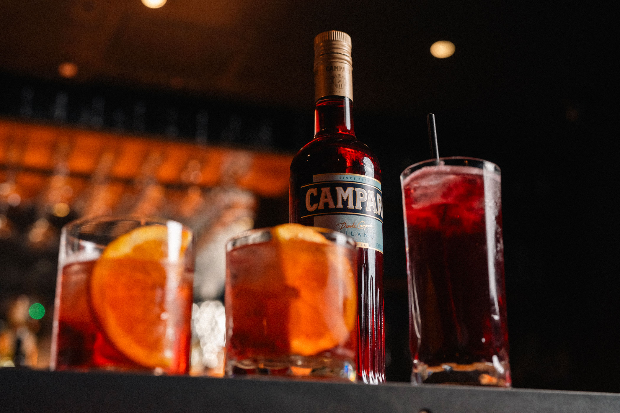 When the evening calls for something a little stronger, make your way to Ember Bar for Campari Lates.