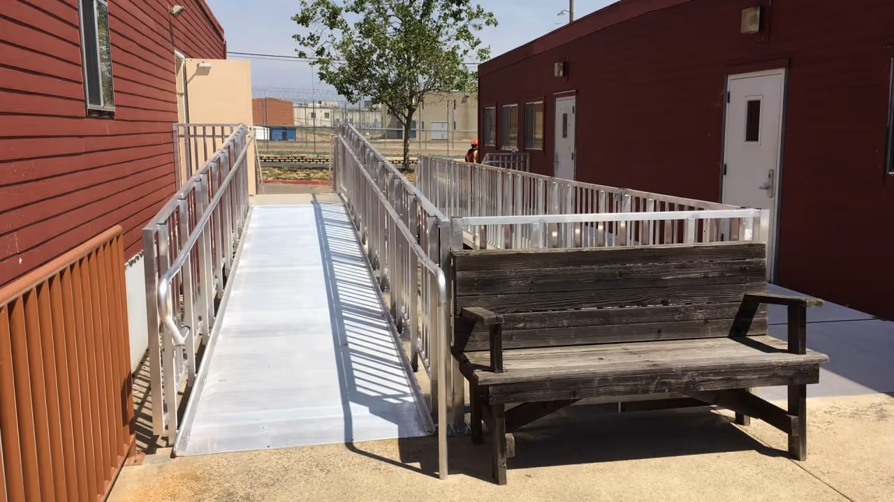 Weather-resistant outdoor stairlift with heavy-duty protective cover, designed for year-round durability and safe mobility in harsh climates.