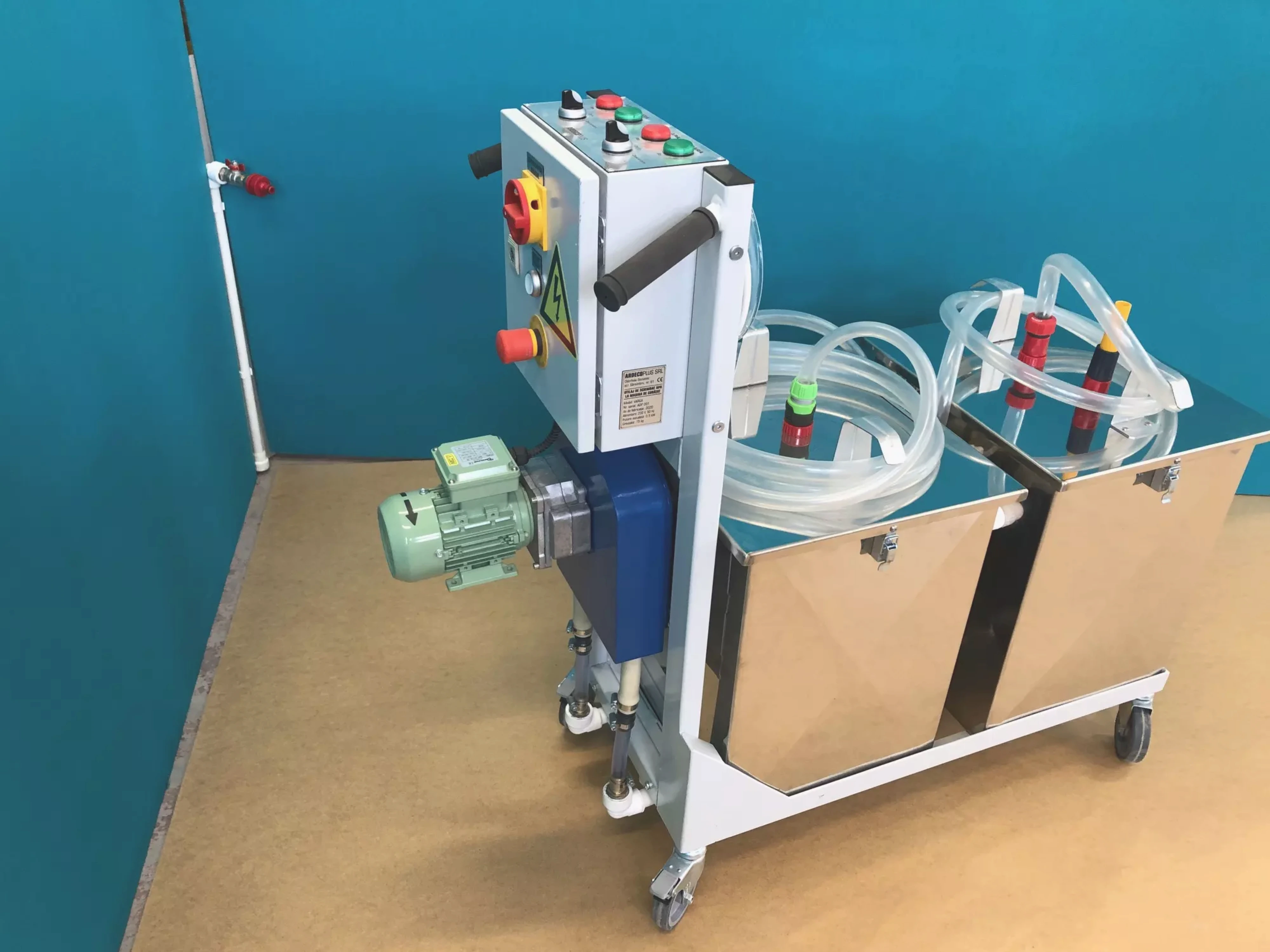 Máquina cambiadora de agua