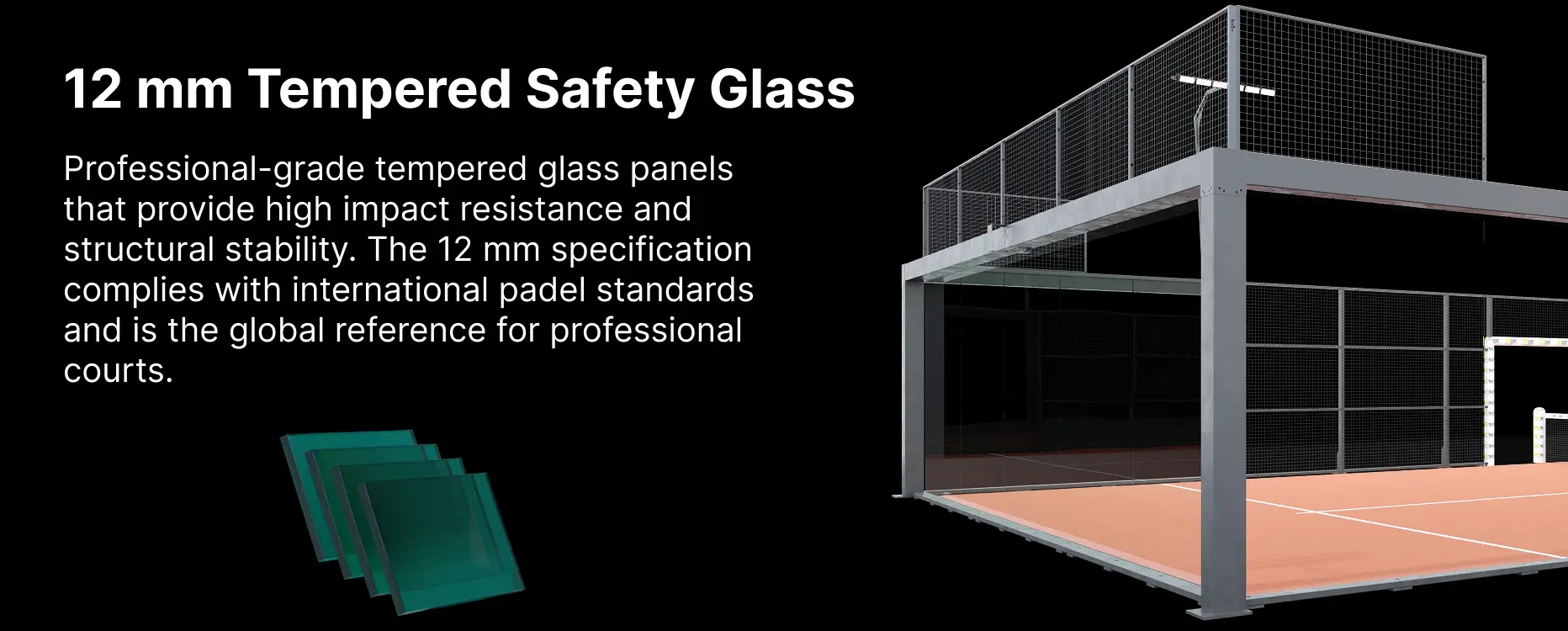 RC MAX tempered glass system