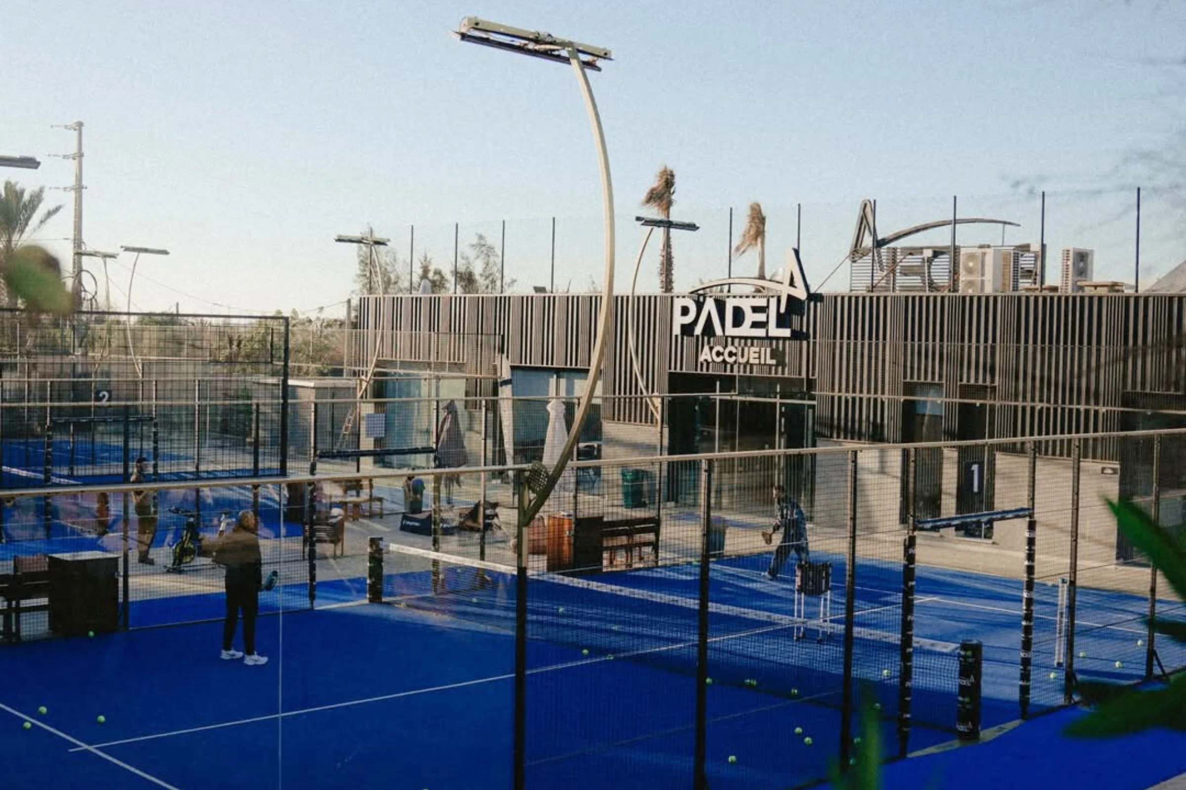 Pista pádel club deportivo