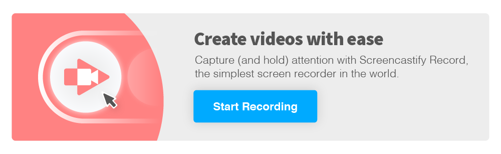 Bring video to your classroom with Screencastify Record.