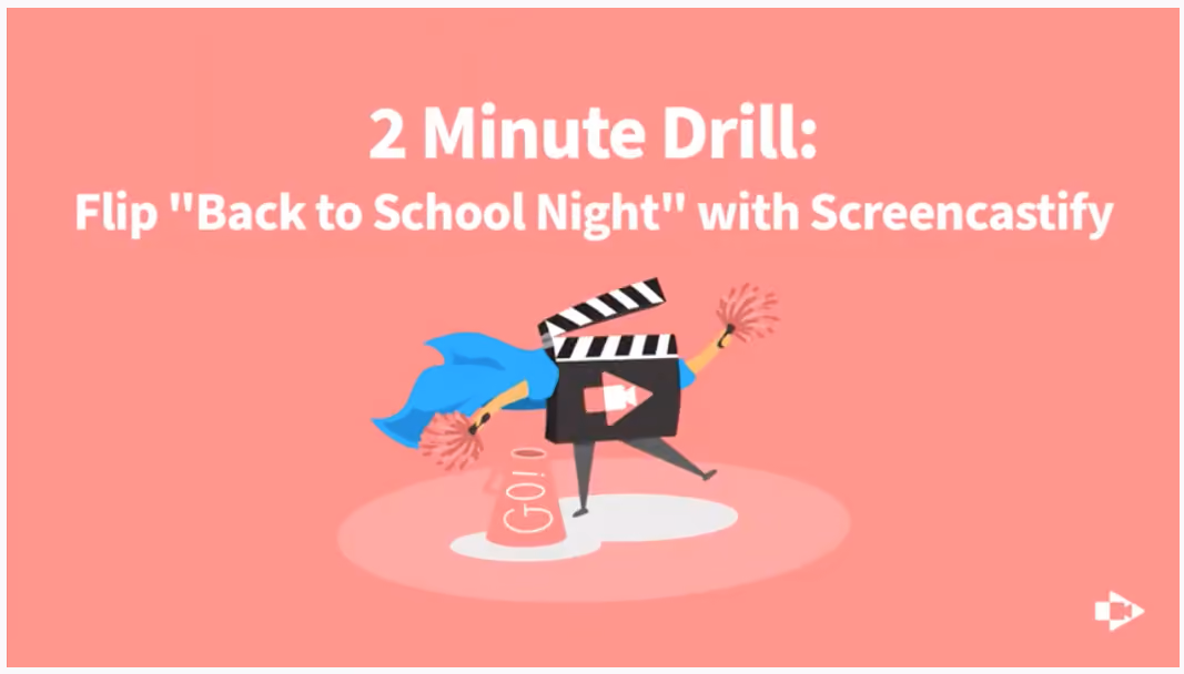 Taking a Flipped Approach to Back to School Night