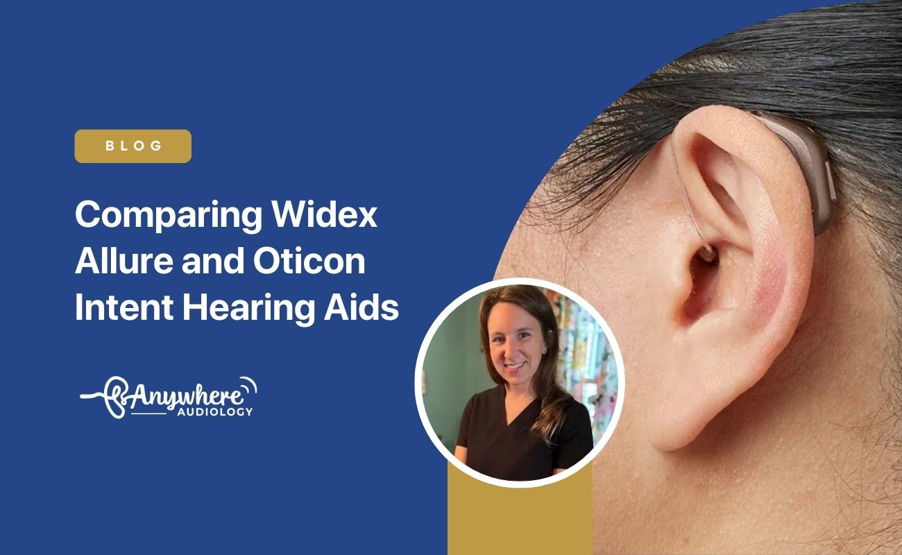 Comparing Widex Allure and Oticon Intent Hearing Aids