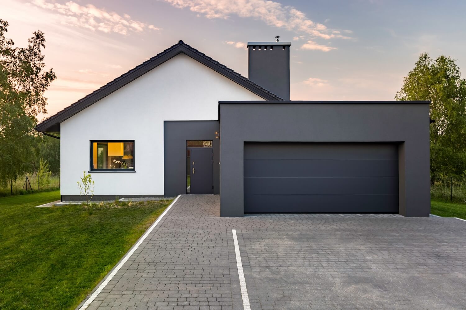 Haus mit Garage