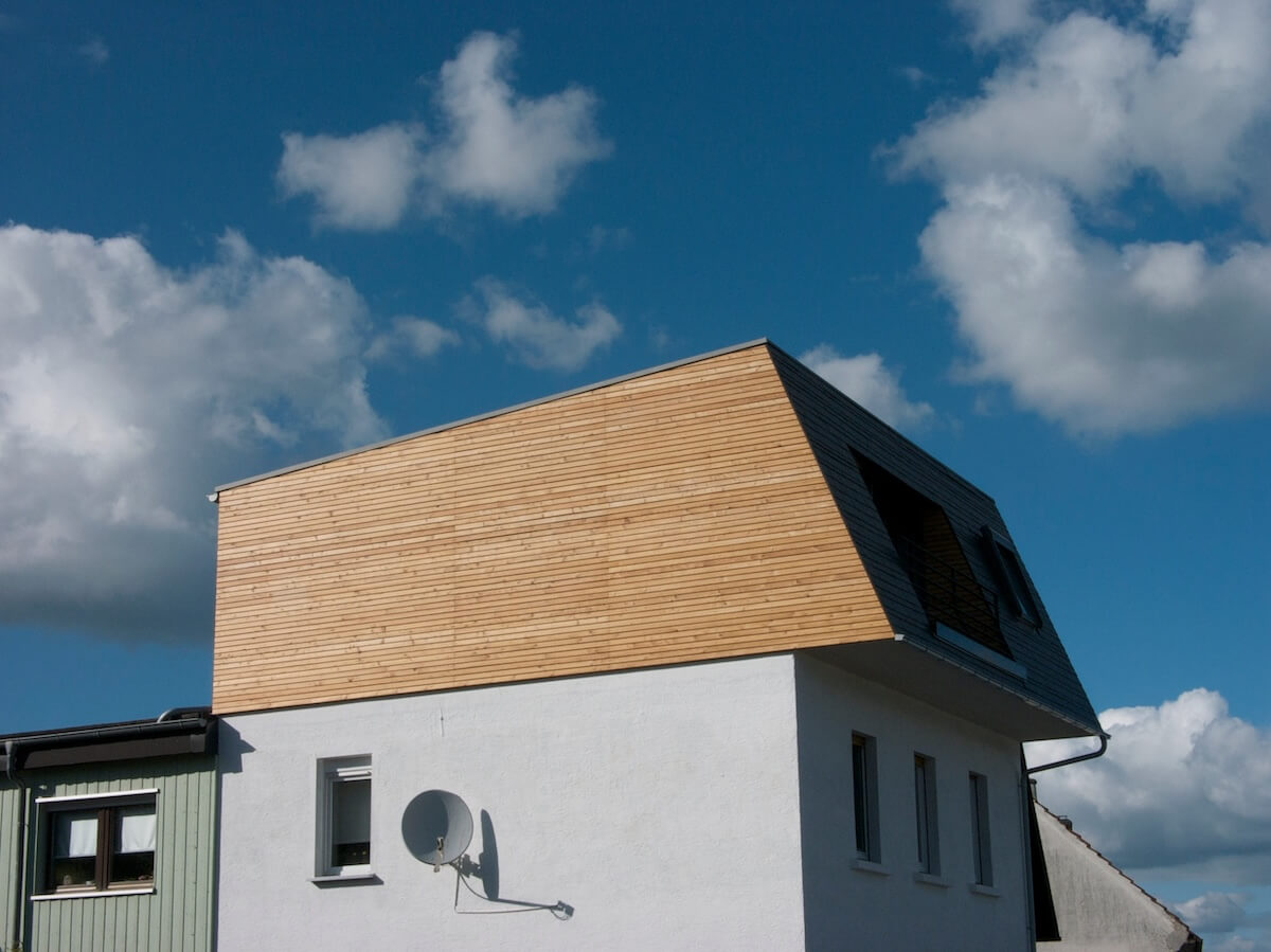 Hausaufstockung aus Holz