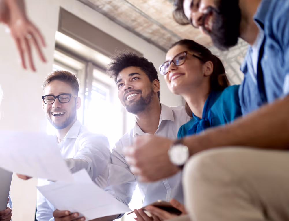 Group shot of graduate program