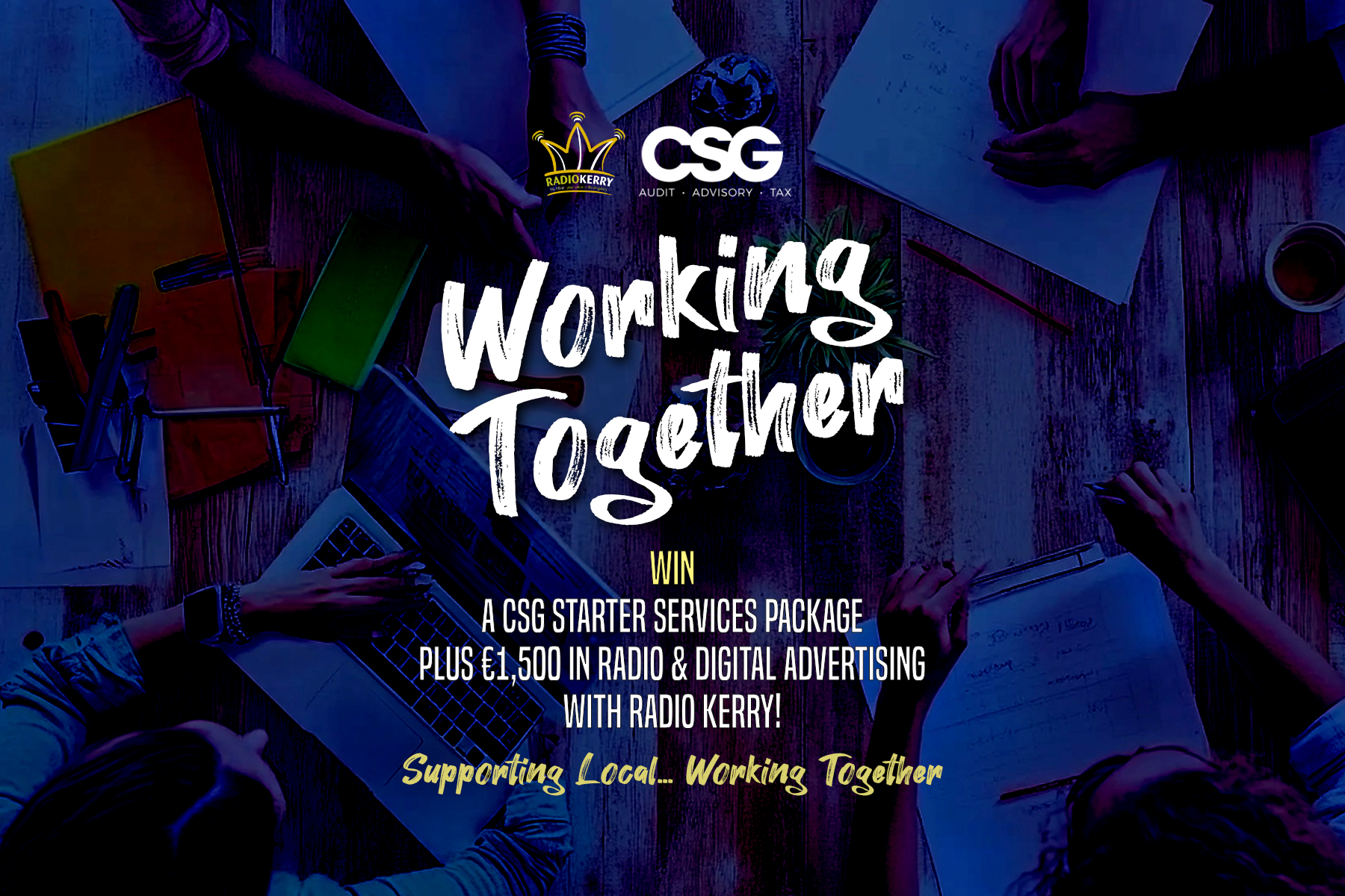 CSG and Radio Kerry “Working Together 2025” to Support Kerry Businesses