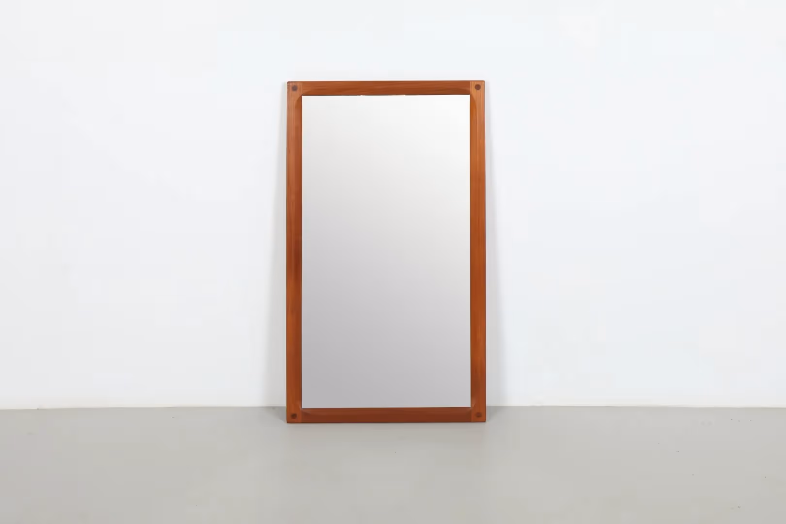 Refined Kai Kristiansen 'No 163K' Teak Mirror by Aksel Kjersgaard