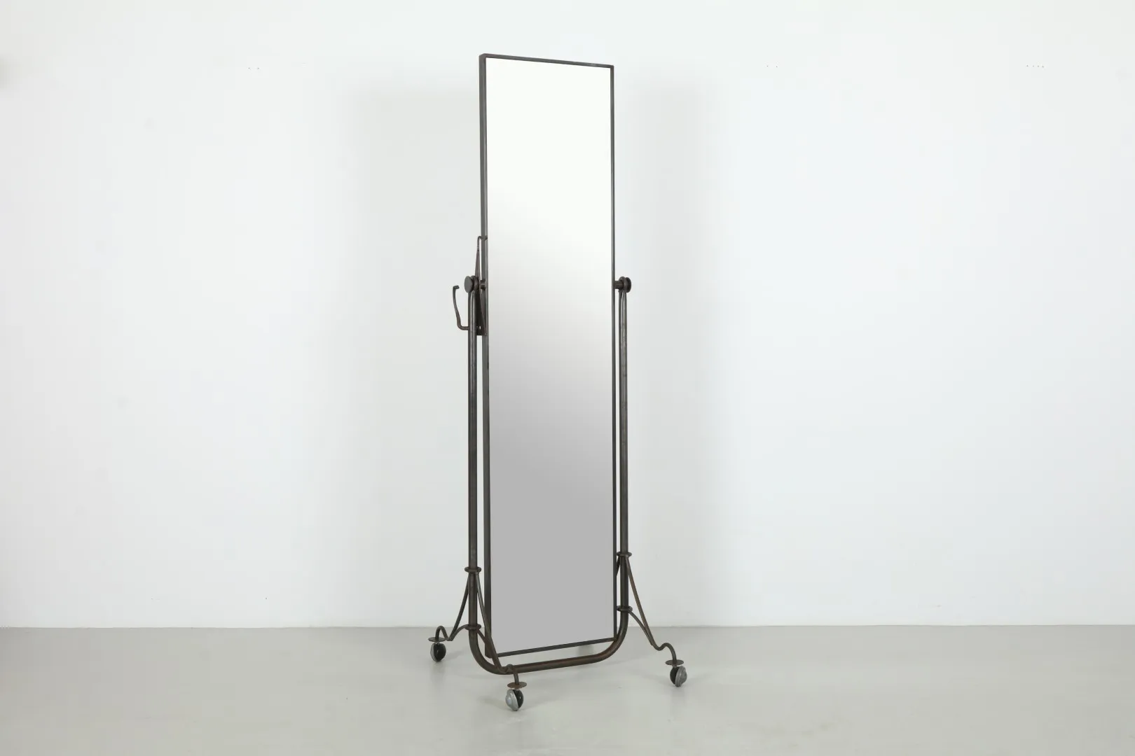 Bespoke Zambesi Floor Standing Mirror By Neville Findlay & Gary Hunt