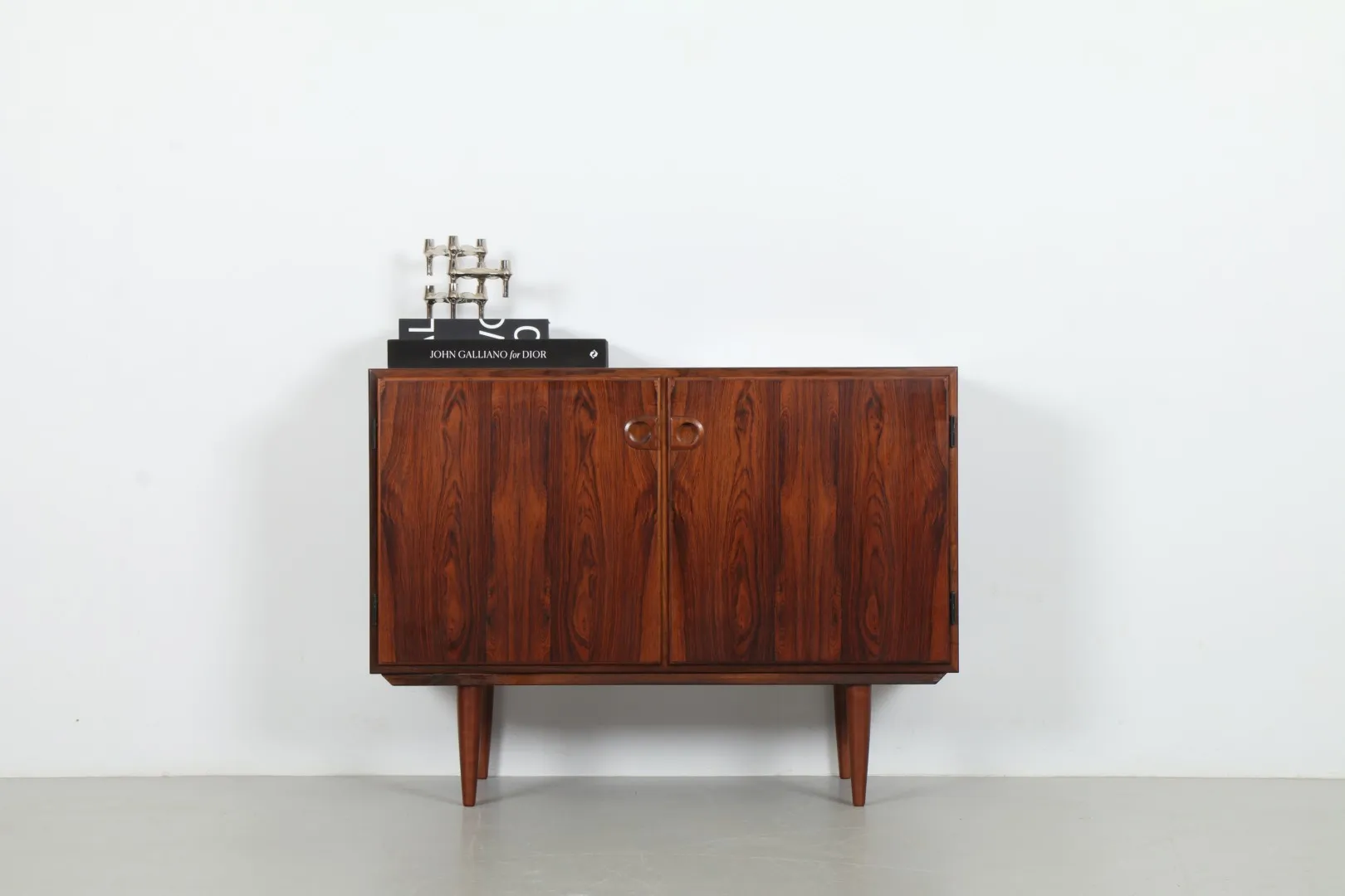 Cute Sven Ellekaer (Attr) Compact Sideboard by Albert Hansen