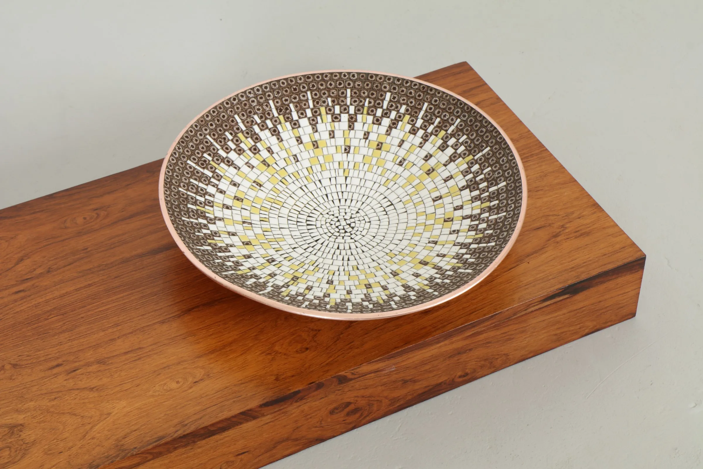 Impressive Mosaic Tile Charger by John Crichton | Starburst