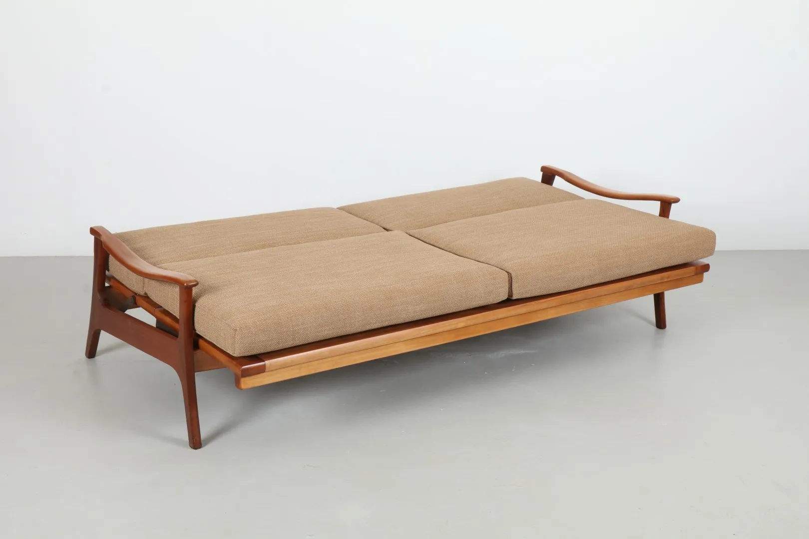 Sleek NZ Made 'Montelli' Folding Sofa Daybed by Morgan