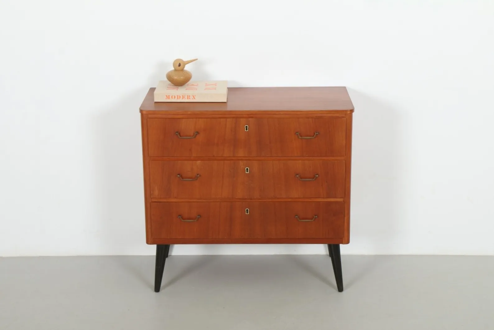 Cute Mid-Century Swedish Chest of Drawers