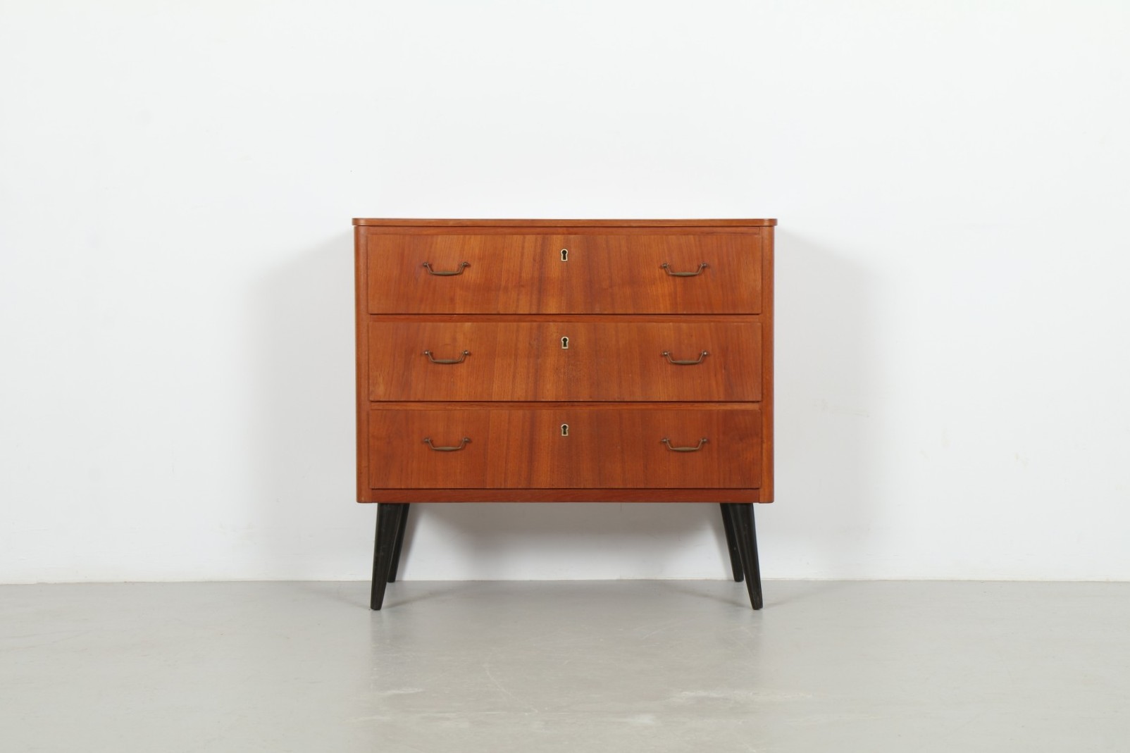 Cute Mid-Century Swedish Chest of Drawers