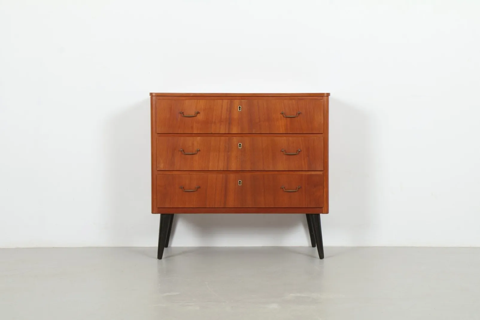 Cute Mid-Century Swedish Chest of Drawers