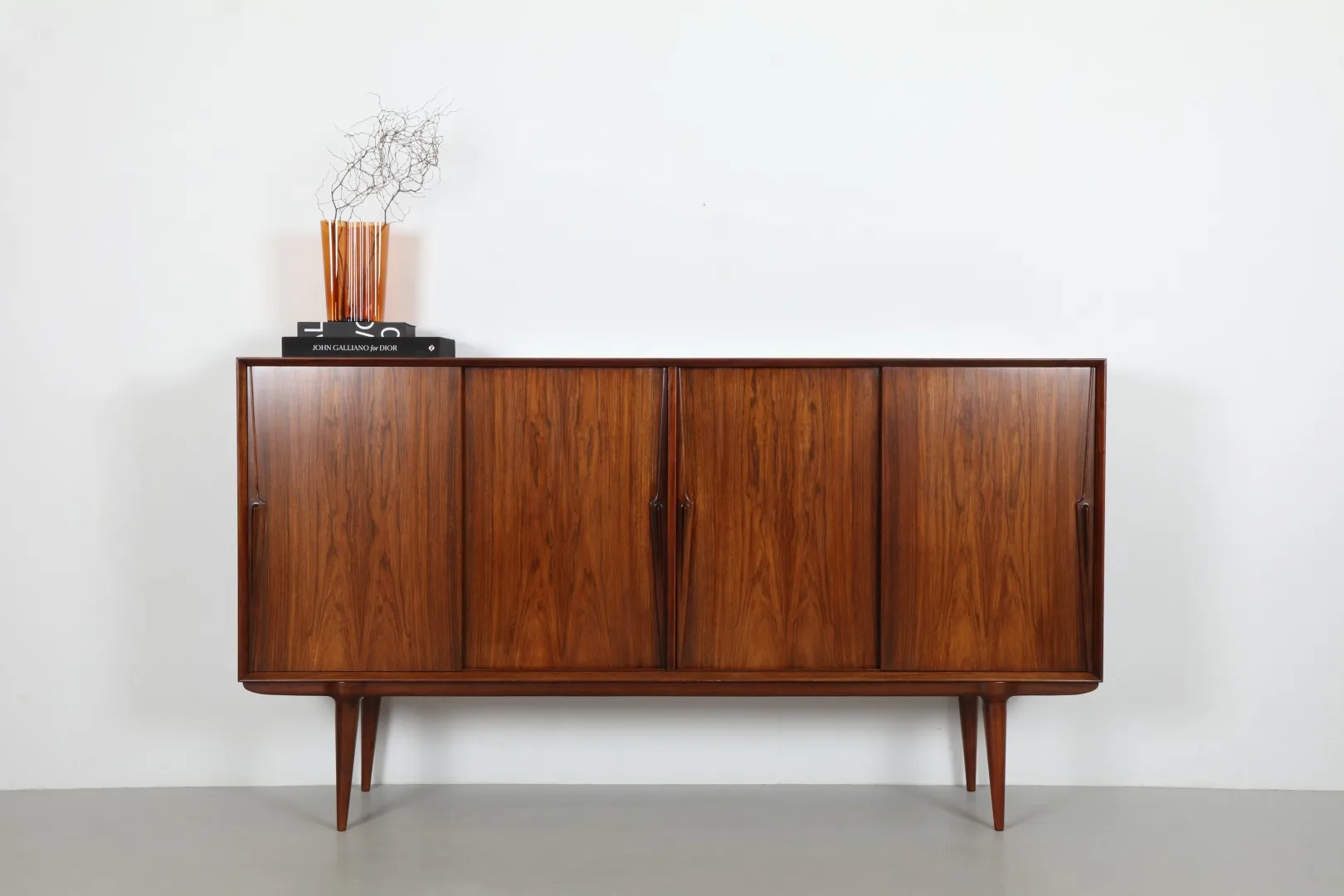 Deluxe Gunni Omann 'Model 19' Tall Sideboard by Omann Jun