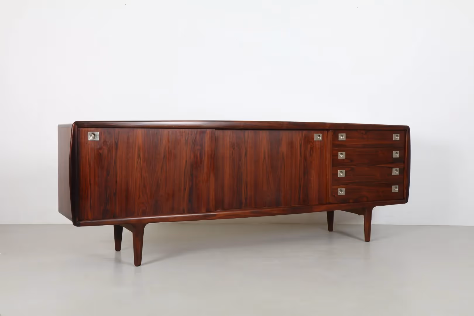 Deluxe Mid-Century Danish Sideboard by H.P Hansen