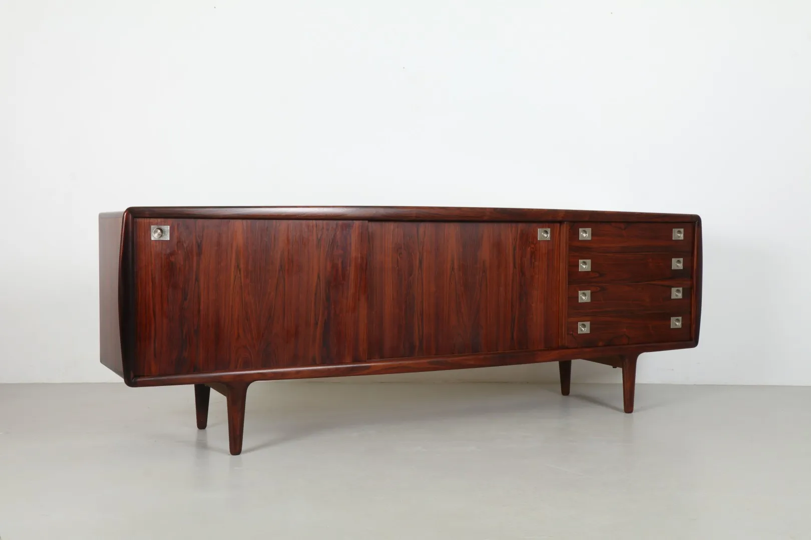 Deluxe Mid-Century Danish Sideboard by H.P Hansen