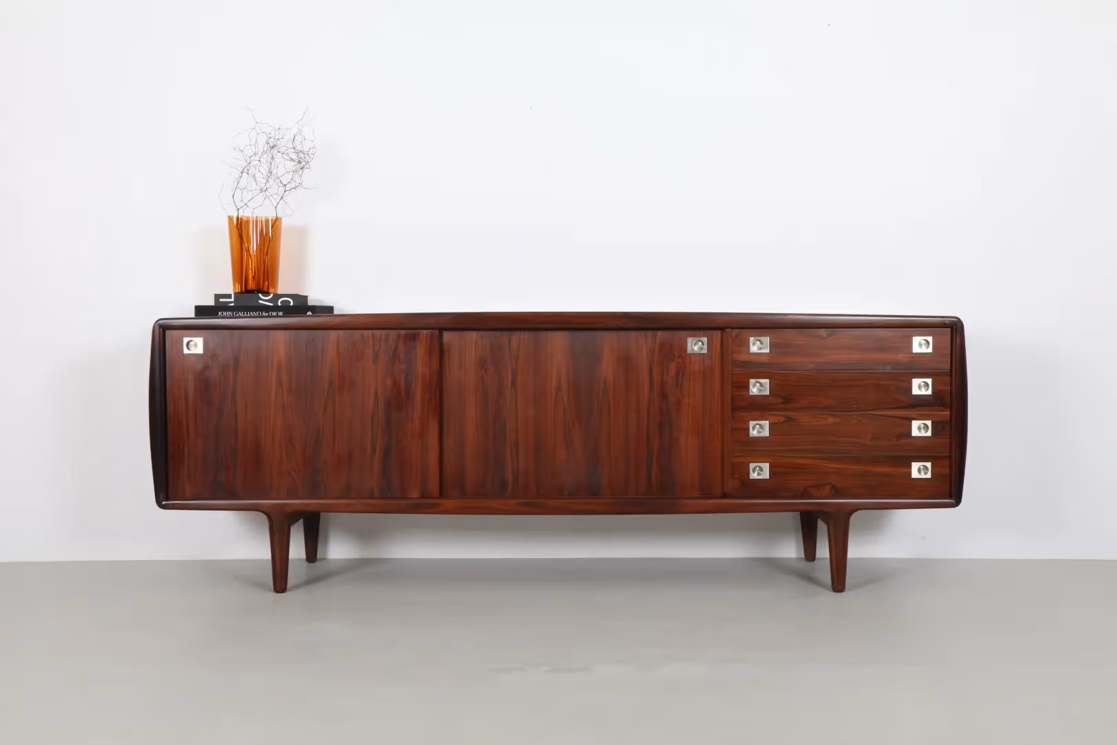 Deluxe Mid-Century Danish Sideboard by H.P Hansen