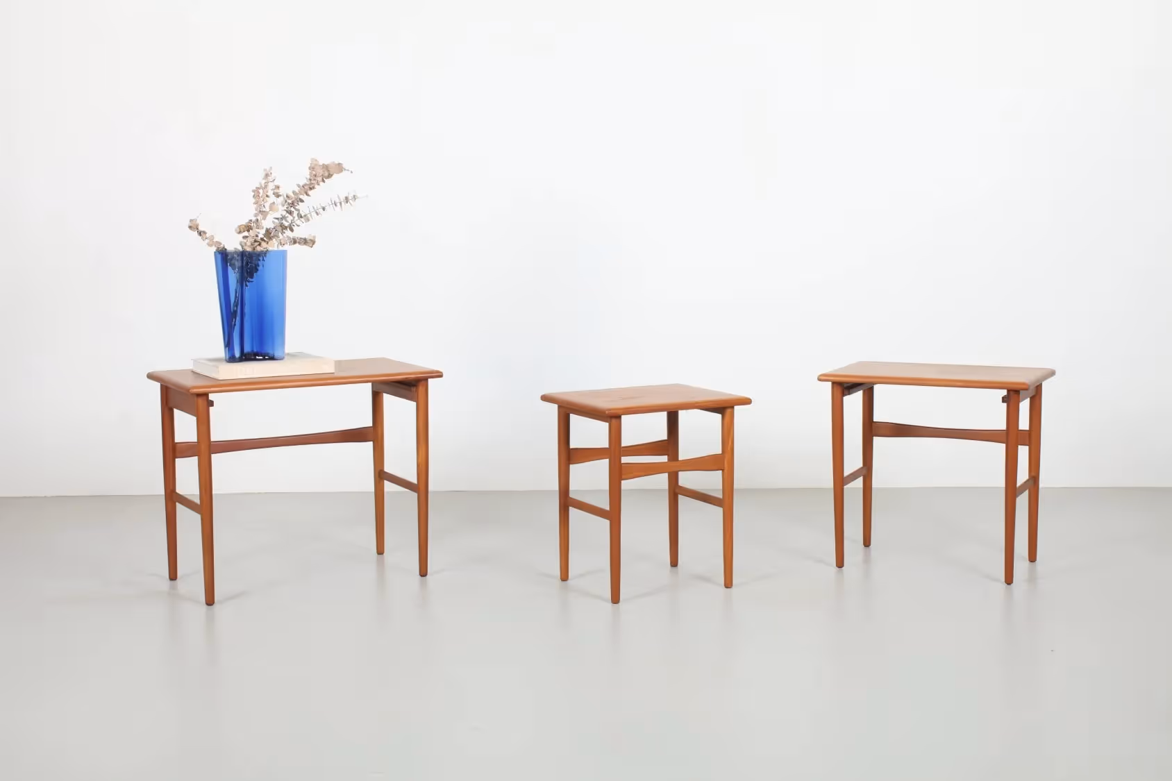 Elegant David Walker Nest of Tables by Dalescraft