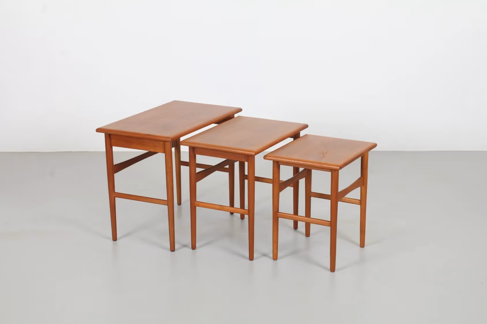 Elegant David Walker Nest of Tables by Dalescraft