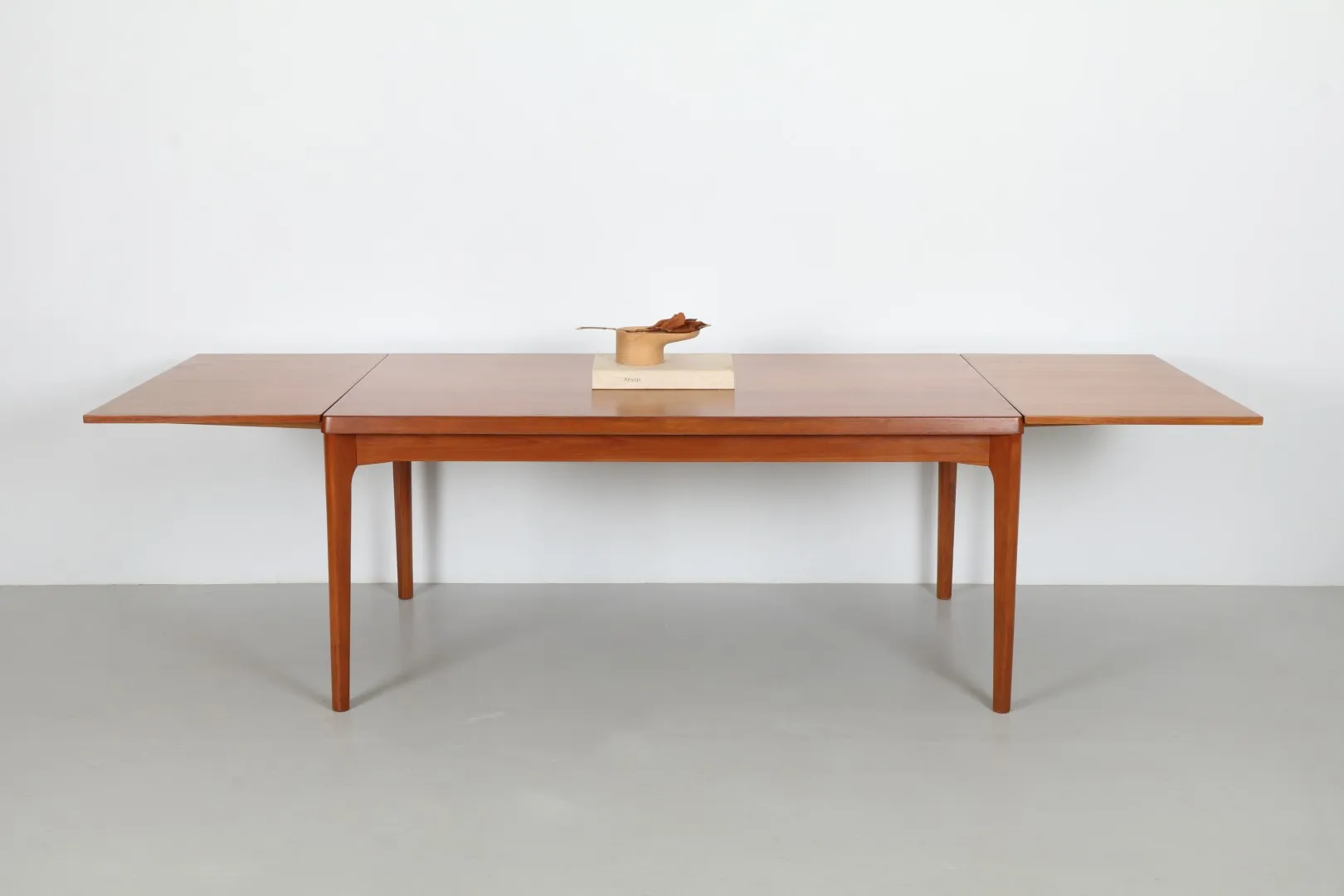 Sleek Henning Kjaernulf Teak Dining Table by Vejle Stole Mobelfabrik