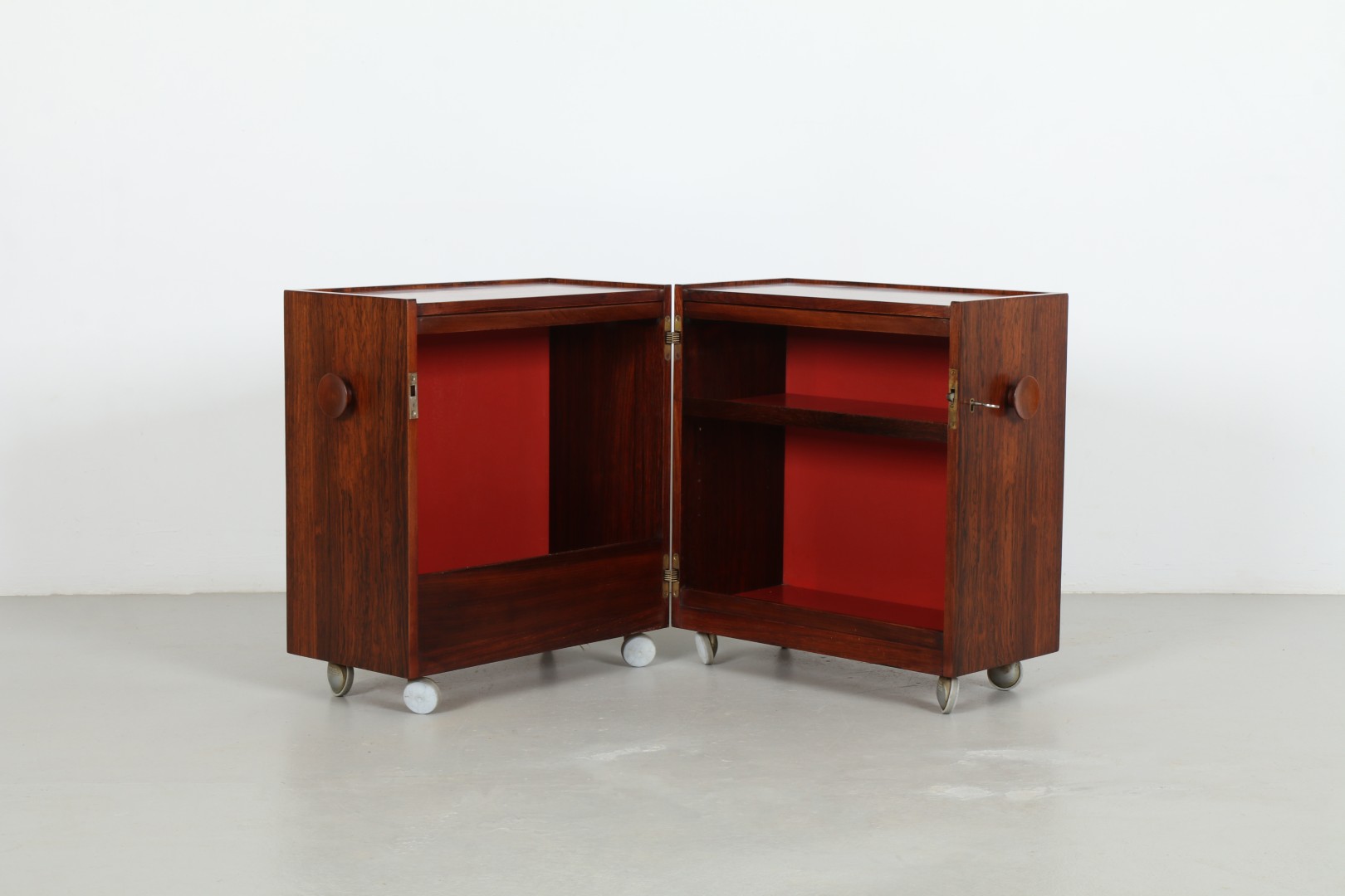 Sophisticated Knud Bent 'Bar Cube' Drinks Cabinet by Dyrlund