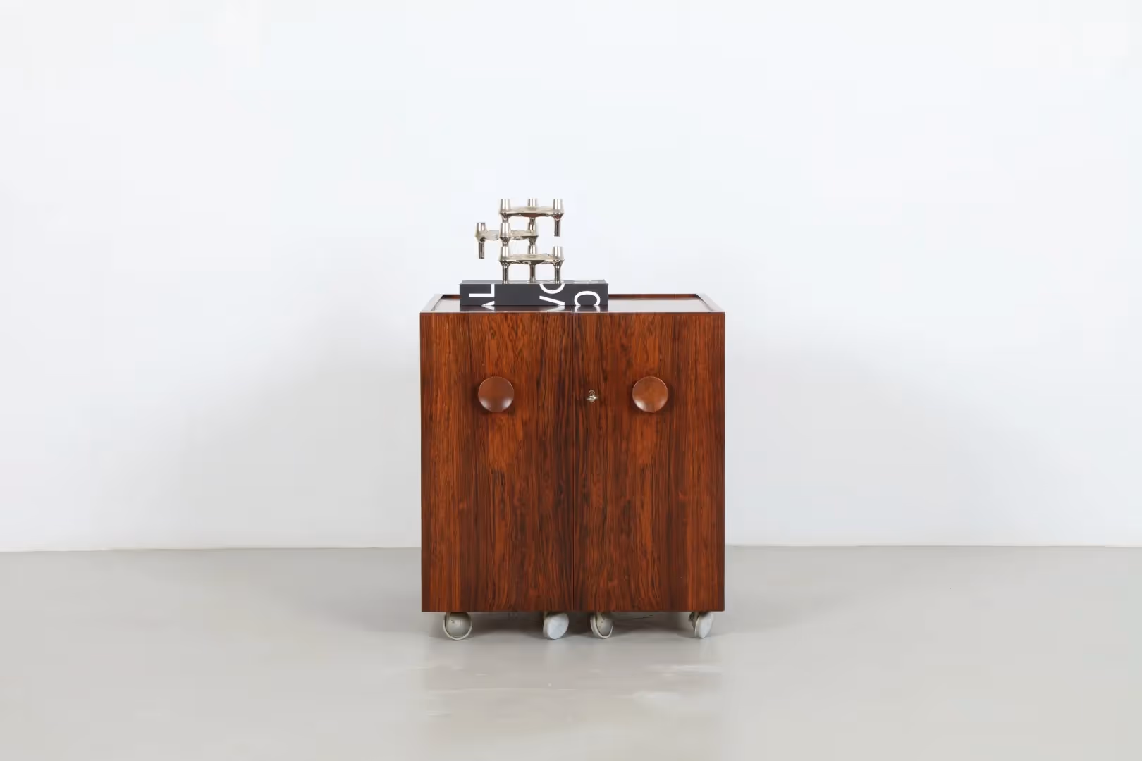 Sophisticated Knud Bent 'Bar Cube' Drinks Cabinet by Dyrlund