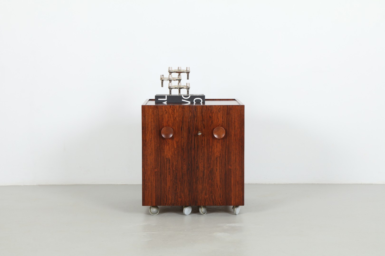 Sophisticated Knud Bent 'Bar Cube' Drinks Cabinet by Dyrlund