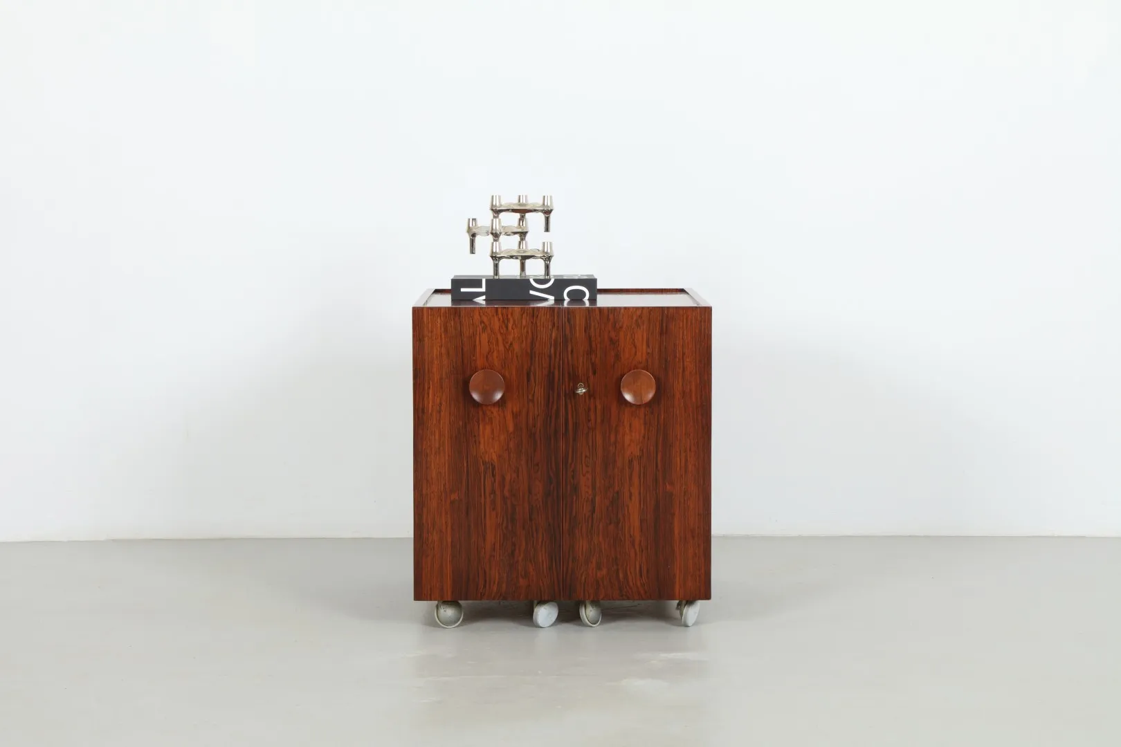 Sophisticated Knud Bent 'Bar Cube' Drinks Cabinet by Dyrlund