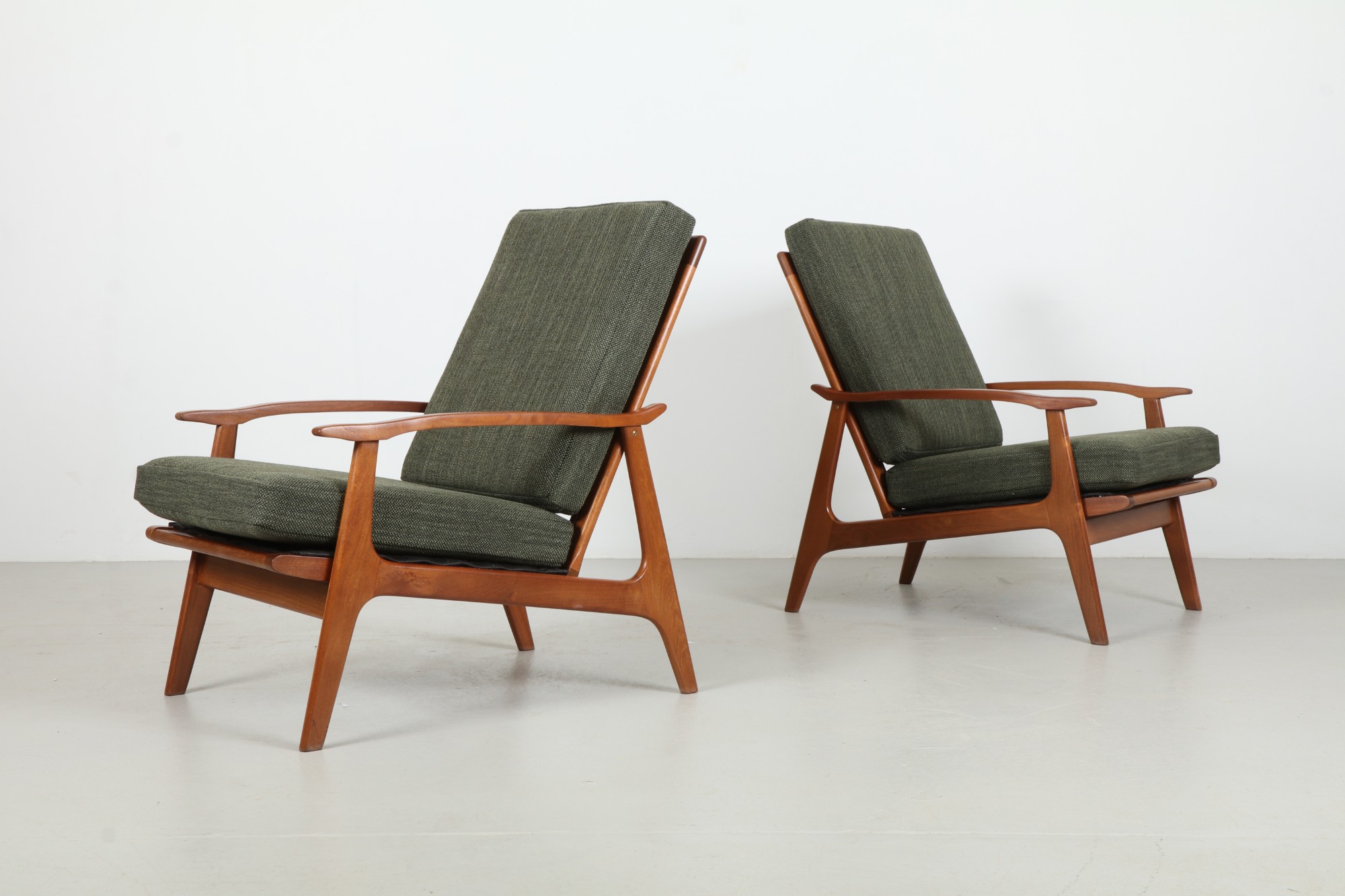 Pair of Refined NZ 'Nordica' Armchairs by Airest