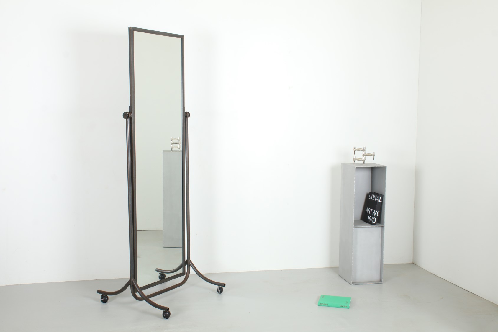 Rare Zambesi Floor Standing Mirror By Neville Findlay & Gary Hunt