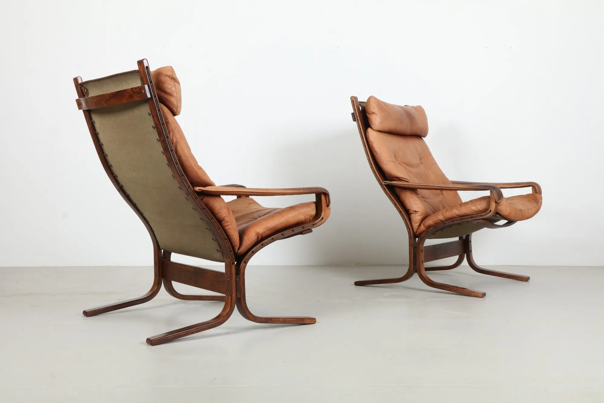 Iconic Ingmar Relling High-Back 'Siesta' Armchair by Westnofa