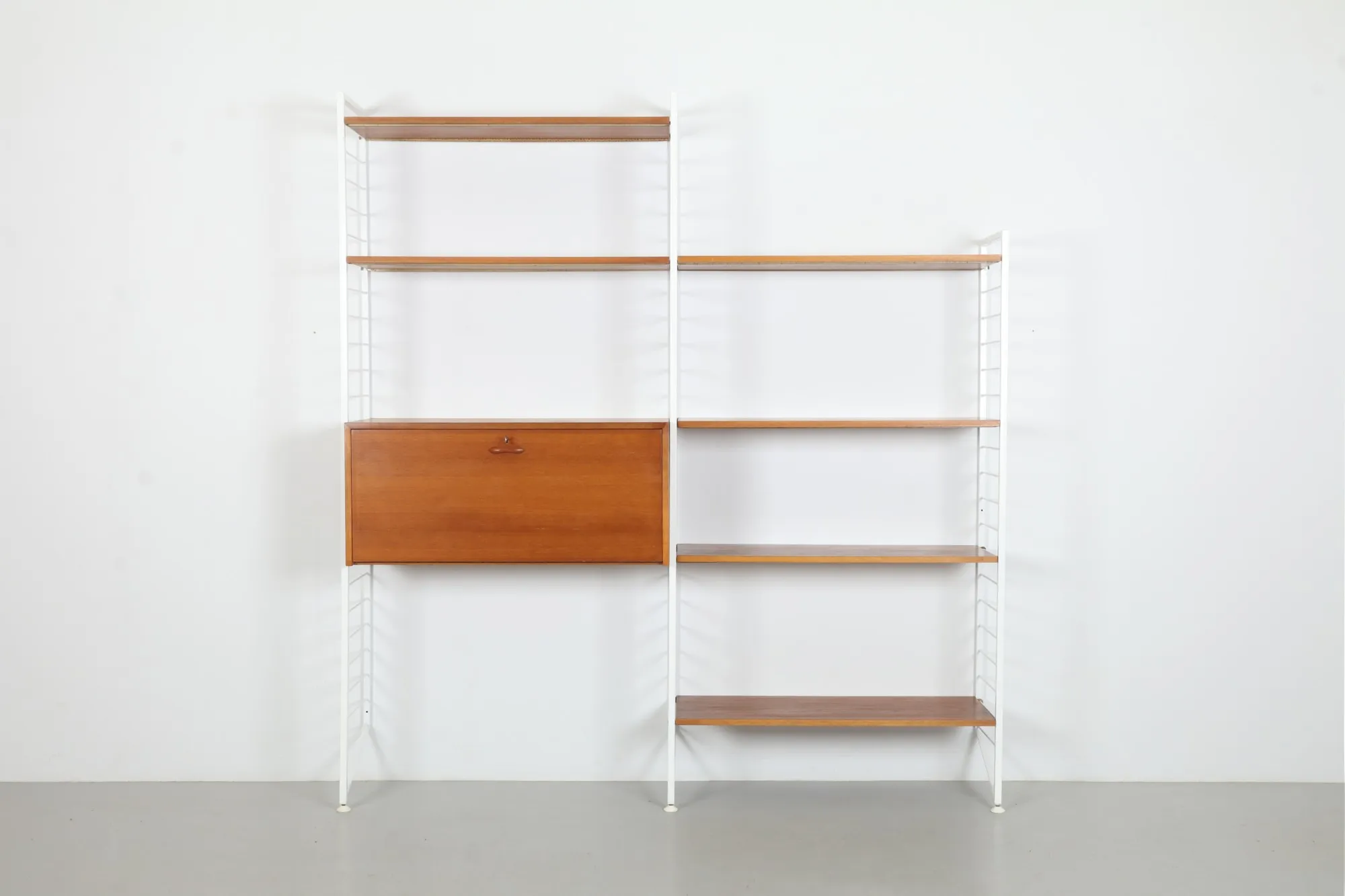 Classic Robert Heal 'Ladderax' Two Bay Shelving Unit by Staples